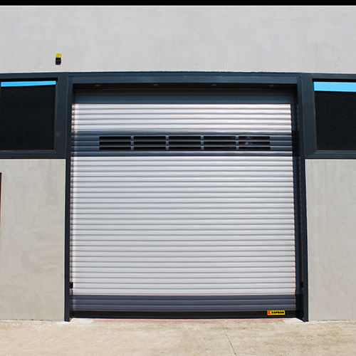 Puerta enrollable - Fast-Wall - KOPRON SPA - de acero / de acero galvanizado / industrial
