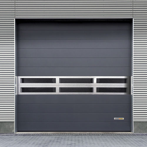Puerta enrollable - Fast Spiral - KOPRON SPA - corredera / espiralada / de acero galvanizado
