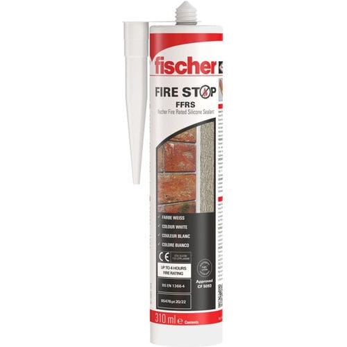 Masilla silicona - FFRS - Artur Fischer - de PVC / para obra de construcción
