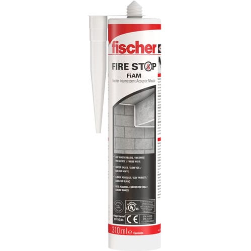 Masilla acrílica - FiAM - Artur Fischer - para obra de construcción