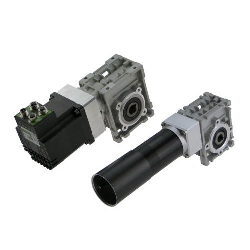 Reductor de tornillo sin fin - HTTW series - JVL A/S - angular / con eje hueco / 200 - 500 Nm