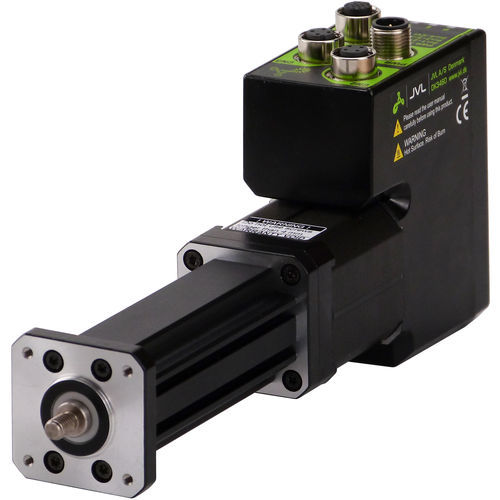 Motor paso a paso - MIL17x series - JVL A/S - DC / con freno / con eje hueco