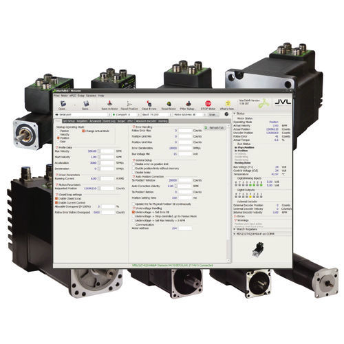 Software de movimiento 3D - MacTalk® - JVL A/S