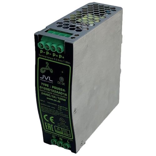 Alimentación eléctrica en riel DIN - PSU024-0120S1X2AAD1A - JVL A/S - AC/DC / de salida simple / conmutada