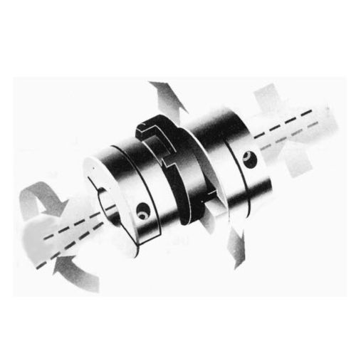 Acoplamiento flexible - KOB series - JVL A/S - compacto / con medida de par / con brida