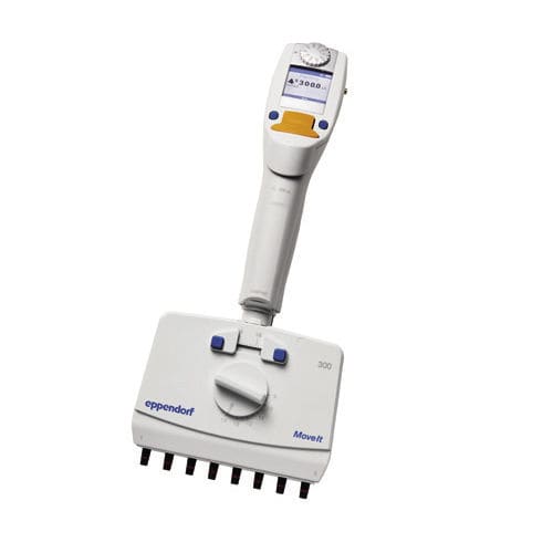 Pipeta multicanal - Move It®  - Eppendorf SE - con espaciado variable de las puntas / de volumen variable / electrónica