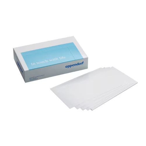 Film de protección - 00301 series - Eppendorf SE - adhesivo / de plástico / de aluminio