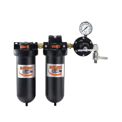 Filtro regulador de aceite - DeVilbiss CleanAir™ - BINKS U.K. LIMITED - de agua / de aire comprimido / centrífugo