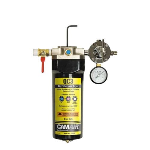 Secador de aire comprimido por adsorción - CAMAIR QC3 - BINKS U.K. LIMITED - de 3 etapas / compacto
