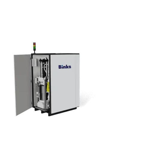 Máquina para aplicación de cola en caliente - BINKS U.K. LIMITED