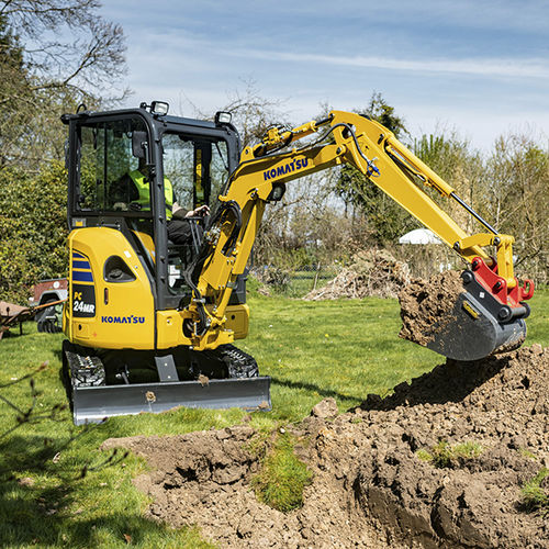 Miniexcavadora - PC24MR-5 - Komatsu Europe - con orugas / diésel / para obra de construcción