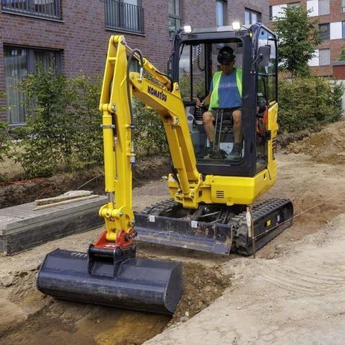 Miniexcavadora - PC17R-5 - Komatsu Europe - de orugas / para obra de construcción / de radio corto