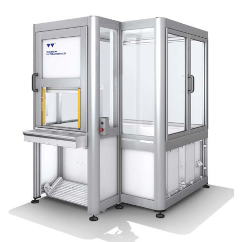 Cabina de insonorización - Weber Ultrasonics - para máquina de soldadura por ultrasonidos