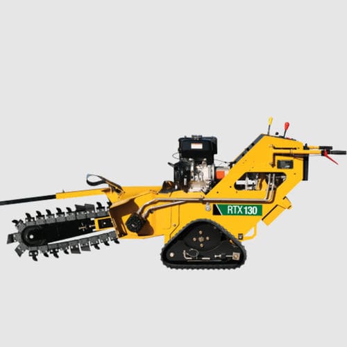 Zanjadora con cadena - RTX130 - Vermeer Manufacturing - con orugas / con operador a pie