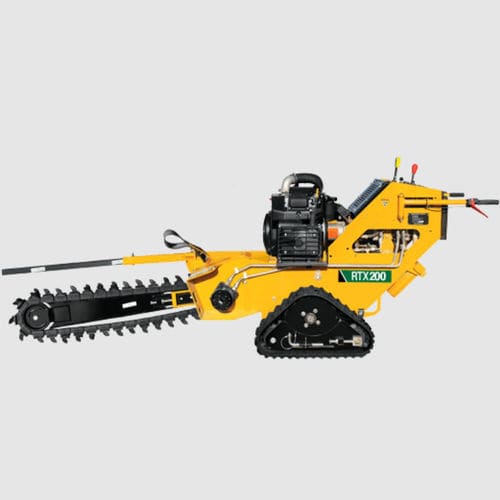 Zanjadora con cadena - RTX200 - Vermeer Manufacturing - de orugas / con operador a pie