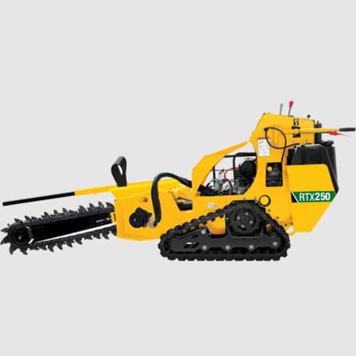 Zanjadora con cadena - RTX250 - Vermeer Manufacturing - de orugas / con operador a pie