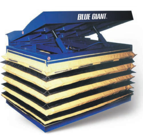 Mesa elevadora de fuelle - Blue Giant - eléctrica / estacionaria / basculante