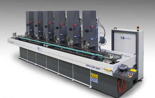 Rectificadora plana - ESP series - MEPSA - para chapa metálica / controlada por PLC / automática