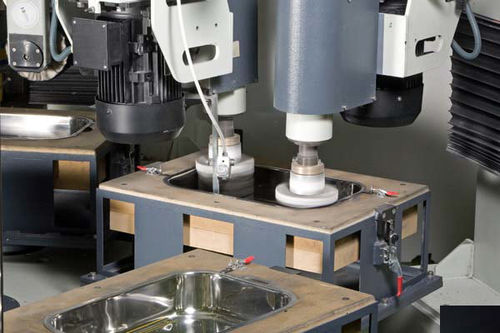 Máquina pulidora para acero inoxidable - MRI CNC series - MEPSA - industrial / con mesa rotativa / CNC