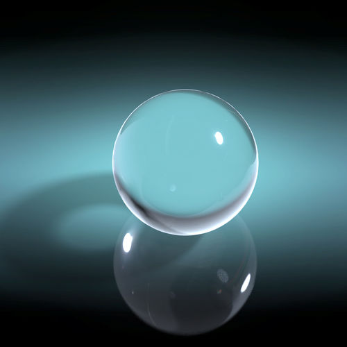 Lente esférica - Doric Lenses - bola / de vidrio BK7 / de silicona