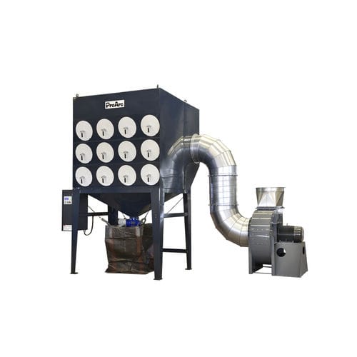 Desempolvador con filtro - DC series - United ProArc Corporation - compacto / de alto rendimiento