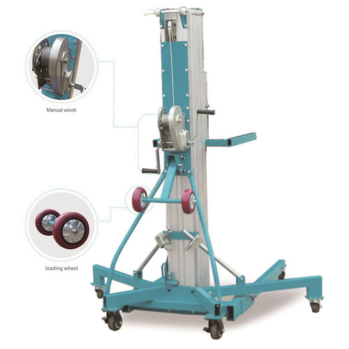 Cesta vertical con ruedas - SLA series - Boonai (Suzhou) Lift Equipment Company - para uso en interiores y exteriores