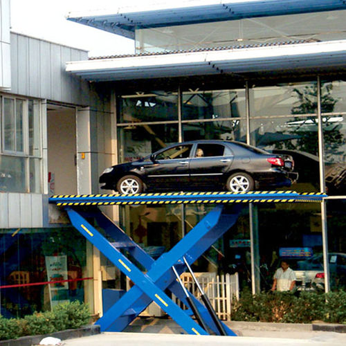 Mesa elevadora de tijera - SJG series - Boonai (Suzhou) Lift Equipment Company - manual / estacionaria / de carga