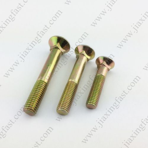 Perno roscado - Jiaxing Fast Industry Co., Limited - de cabeza plana / de acero al carbono