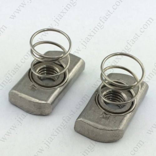 Tuerca con muelle - Jiaxing Fast Industry Co., Limited - de acero inoxidable / de acero al carbono