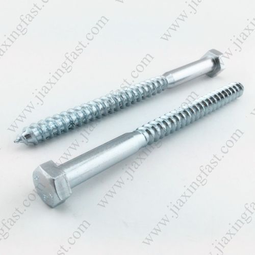 Tornillo para madera - Jiaxing Fast Industry Co., Limited - de cabeza hexagonal / de acero