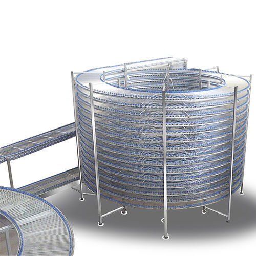 Transportador de banda - BDL series - Guangzhou Bossda Mechanical Equipment Co., Ltd. - de espiral / de refrigeración / automático