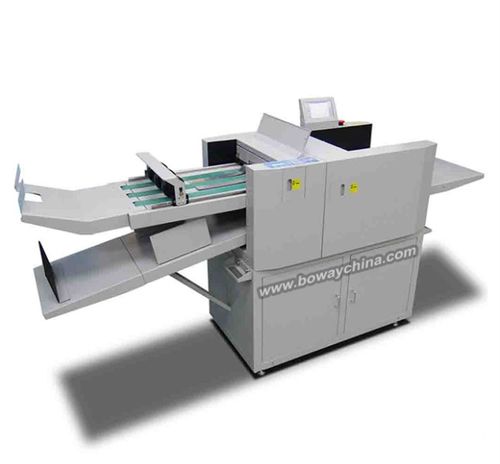Dobladora de papel de plegado sencillo - BW-8336BFII - Hangzhou Fuyang Huibo Hansway (BOWAY) Trading Co., Ltd. - de plegado doble / de plegado en zig zag / de plegado envolvente