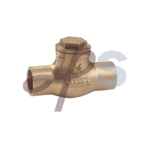 Válvula de retención de clapeta - HO0 series - Ningbo Yinzhou Plumbing Hardware Co., Ltd. - de latón