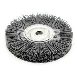 Cepillo de nailon - Huzhou Golden Industrial Brush Co., Ltd. - circular trenzado / de acabado / de limpieza