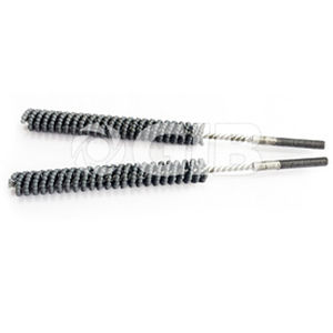 Cepillo de esmerilado - FHB016SC320-M6 - Huzhou Golden Industrial Brush Co., Ltd. - cilíndrico espiral / de acabado / de desbastado