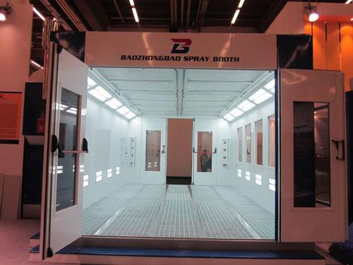 Cabina de pintura cerrada - Guangdong Jingzhongjing Industrial Painting Equipments Co., Ltd. - para vehículos / con filtro / con ventilación