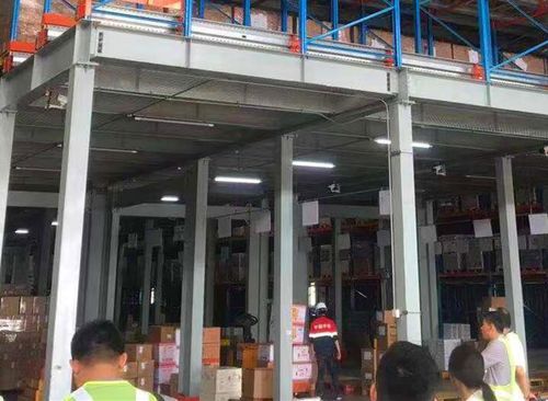 Entreplanta industrial con sistema de ordenación - Shanghai Calin Logistic Equipment Co., Ltd. - para suelo industrial / para almacén