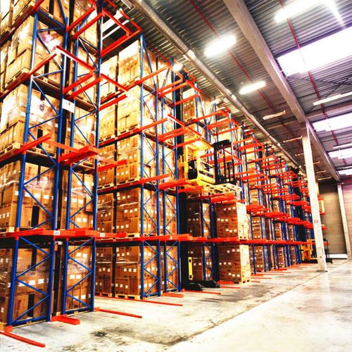 Sistema de estanterías para cargas pesadas - Shanghai Calin Logistic Equipment Co., Ltd. - con paleta / para pasillos estrechos