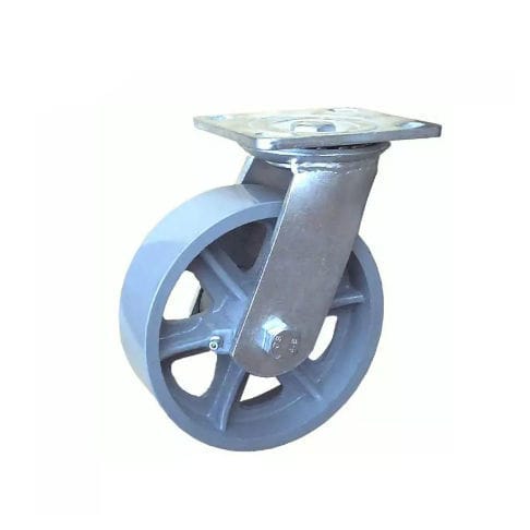 Ruedecilla giratoria - 600PS-150050R-01 - Taizhou Wanda Casters & Hardware Mfg. Co., Ltd. - con platino giratorio / de acero / de hierro fundido