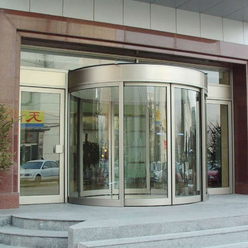 Puerta corredera circolara - Shen Zhen Hui Trade Industry Co., Ltd. - para interior / automática