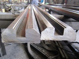 Barra de acero - Nanjing Hengjie Industrial Co., Ltd. - rectangular / en U / de barras redondas