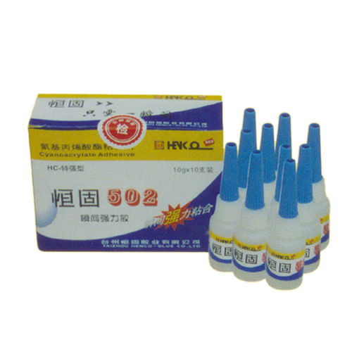 Cola para vidrio - Henggu - Henco - para metal / para madera / monocomponente
