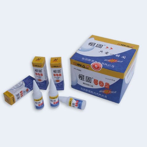 Cola para vidrio - Henggu HC-extra strong type - Henco - para metal / para madera / para plástico