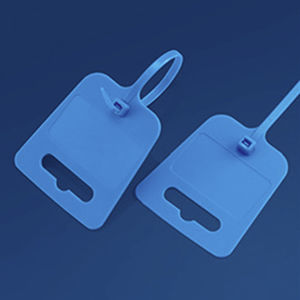 Sujetacables de nailon - HT-165MT - Hont Electrical Co., Ltd. - con porta-etiquetas