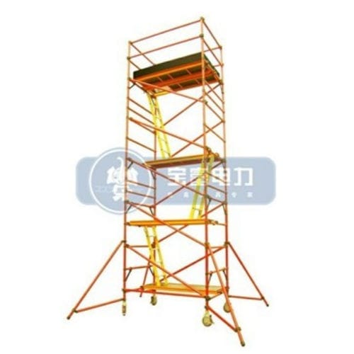 Torre de andamio móvil - RJP-MR  - Suzhou Baofu Electrical&Safety Equipments Co., Ltd. - de fachada / de trepa