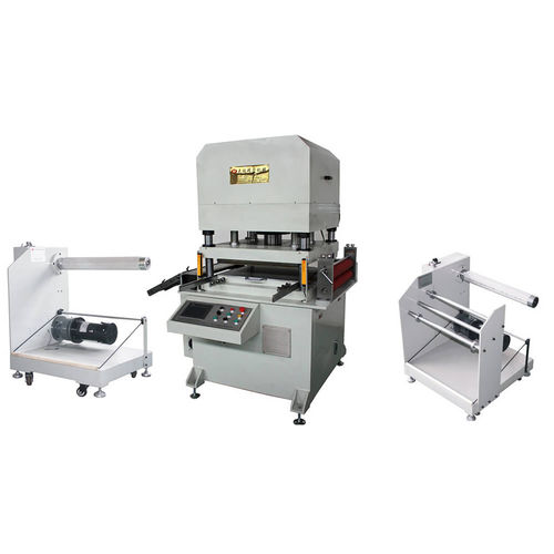 Máquina de corte de rodillos - DP-650J - Kunshan Dapeng Precision Machinery Co., Ltd. - de punzonado / para cobre / de etiquetas