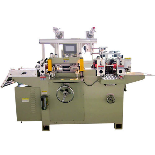 Máquina de corte de punzonado - DP-350b - Kunshan Dapeng Precision Machinery Co., Ltd. - de etiquetas / de cinta adhesiva / de desenrollado