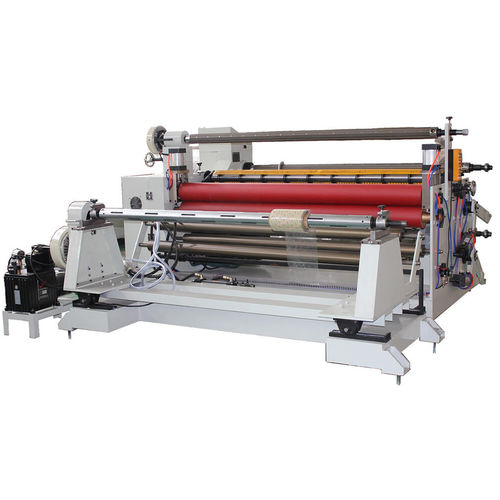Cortadora rebobinadora automática - DP-1FQ series - Kunshan Dapeng Precision Machinery Co., Ltd. - para films de plástico / para cinta adhesiva / para hojas de aluminio
