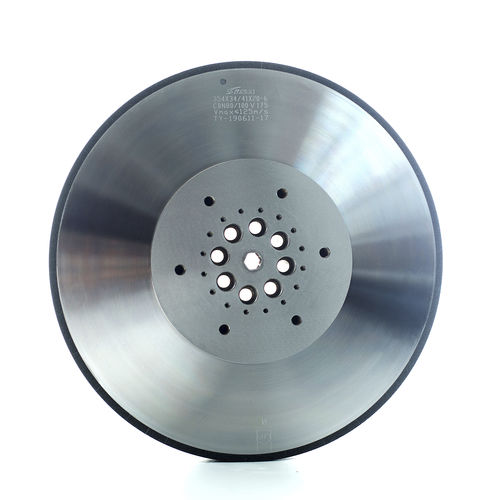 Muela de tratamiento de superficie - Sisa Abrasives Company - de botón / de CBN con ligante resina / para ejes de levas