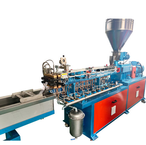 Extrusora para peletización - TSE-30B - Nanjing Haisi Extrusion Equipment Co., Ltd. - para caucho de silicona / para PP / para PE